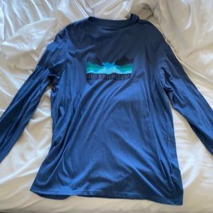 Blue xl Helly Hansen long sleeve shirt